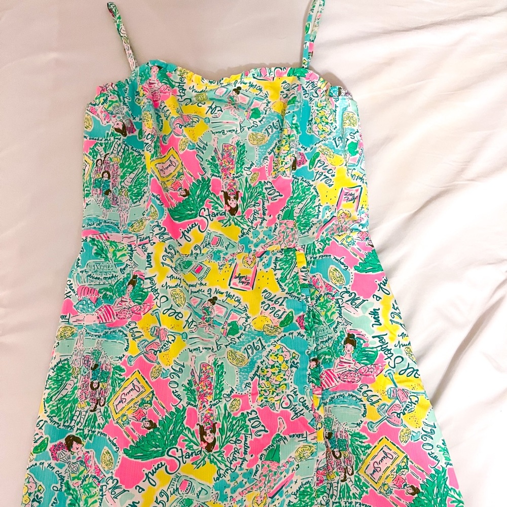 Lilly Pulitzer In The Beginning Print Dress
